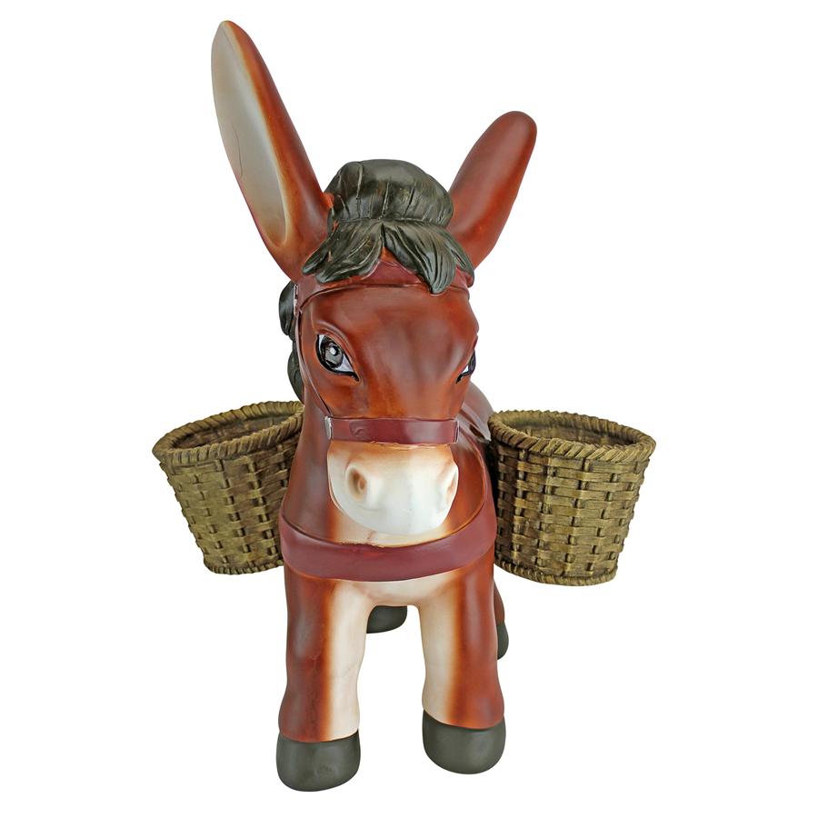 Pancho the Burro Planter Sculpture