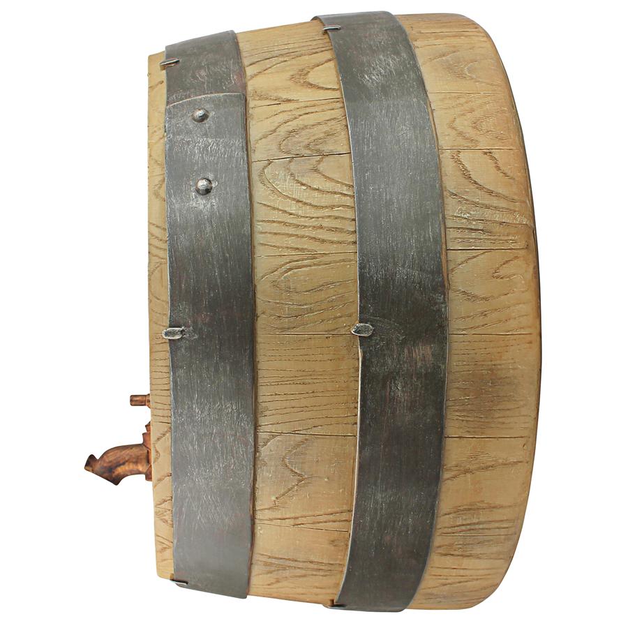 French Wine Barrel Wall Sculpture