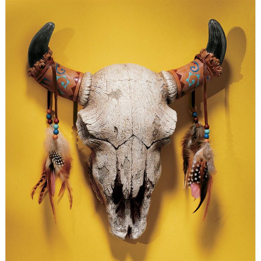 Spirit of the West Cow Skull Wall Sculpture