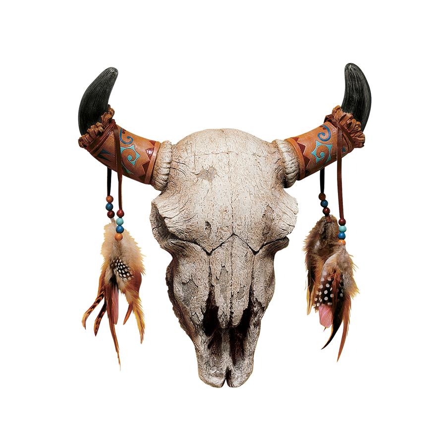 Spirit of the West Cow Skull Wall Sculpture