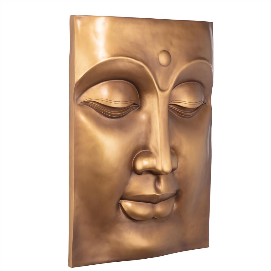 Serene Buddha Grande Frieze Wall Sculpture