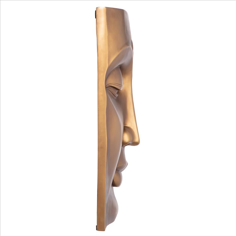 Serene Buddha Grande Frieze Wall Sculpture