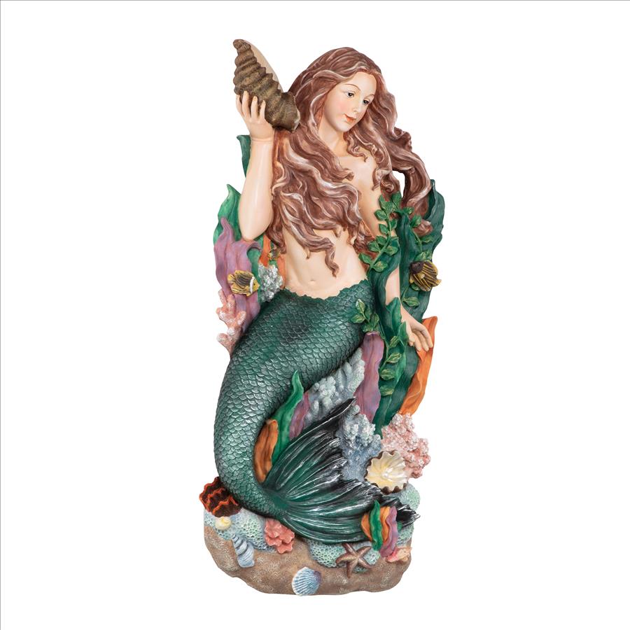 Melody's Cove Mermaid Wall Sculpture