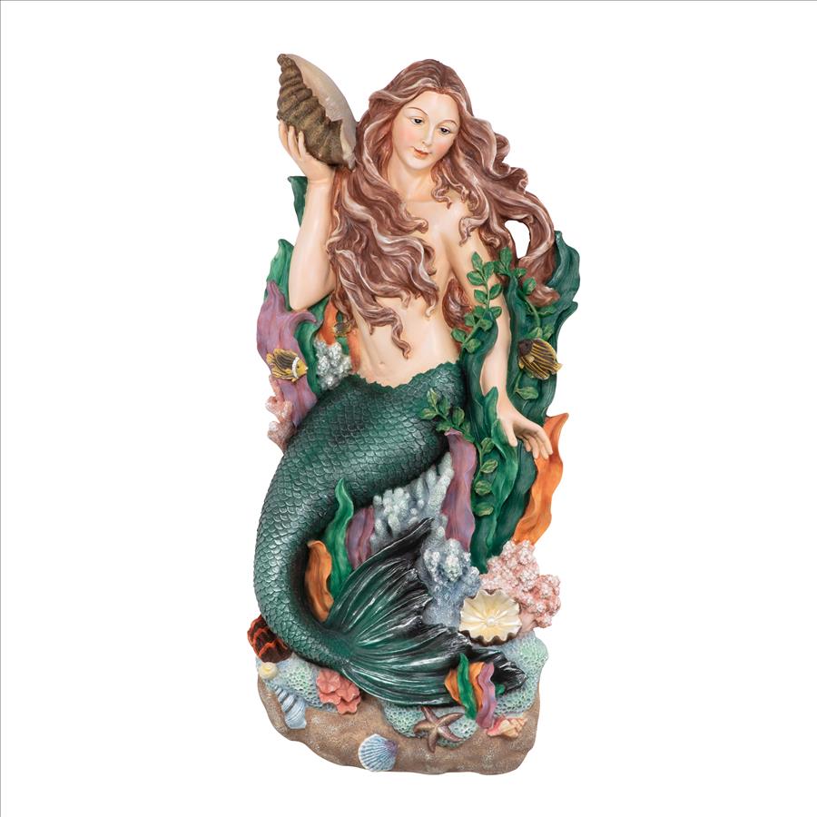 Melody's Cove Mermaid Wall Sculpture