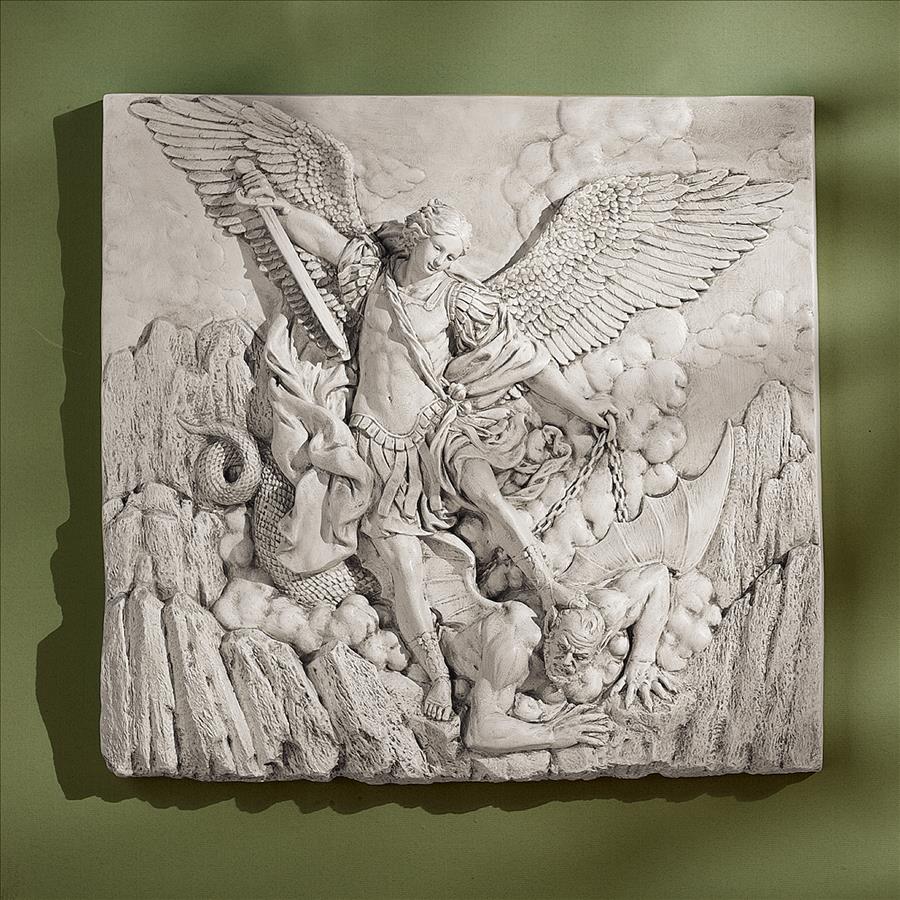 St. Michael the Archangel Sculptural Wall Frieze