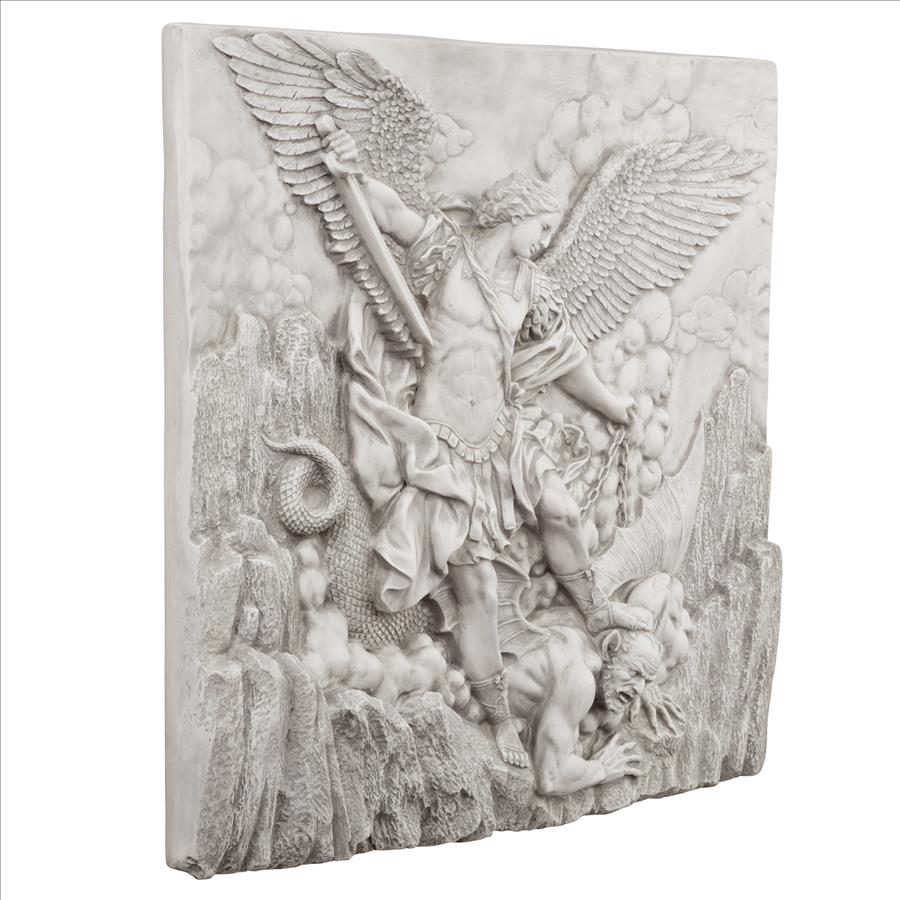 St. Michael the Archangel Sculptural Wall Frieze