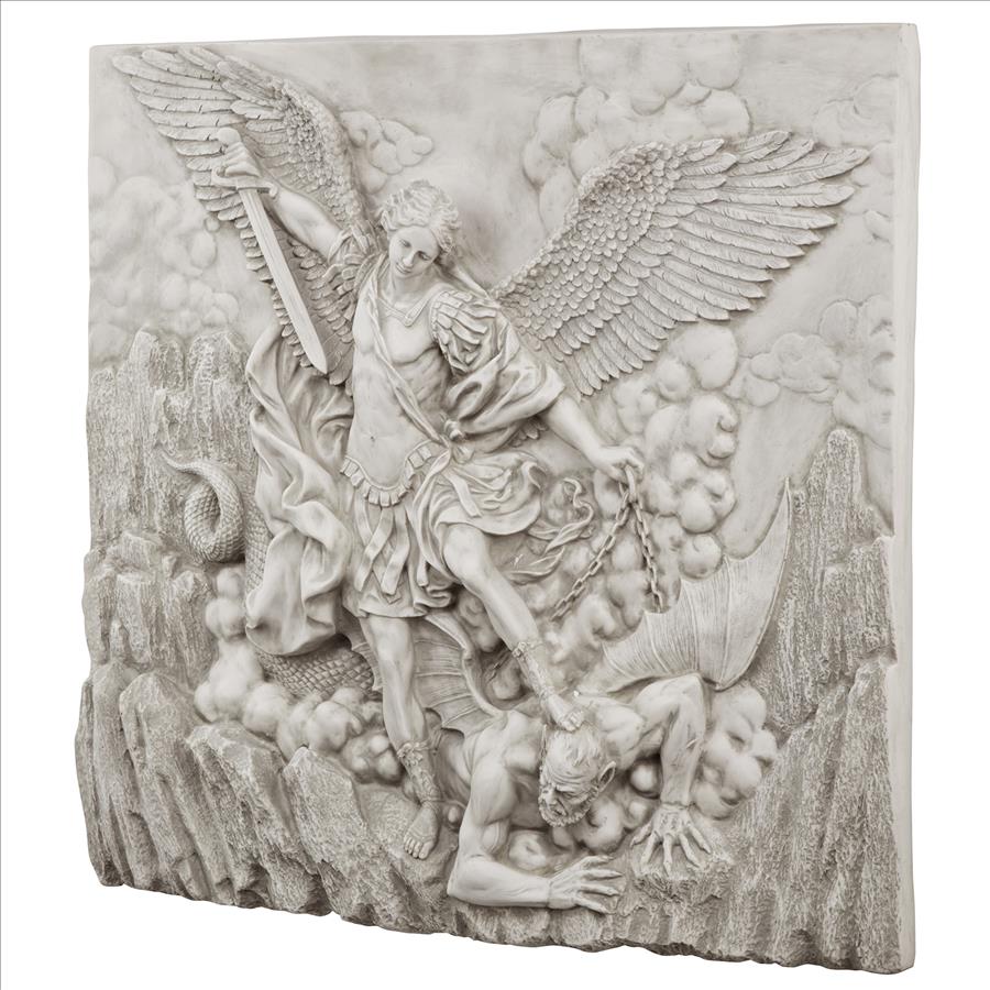 St. Michael the Archangel Sculptural Wall Frieze