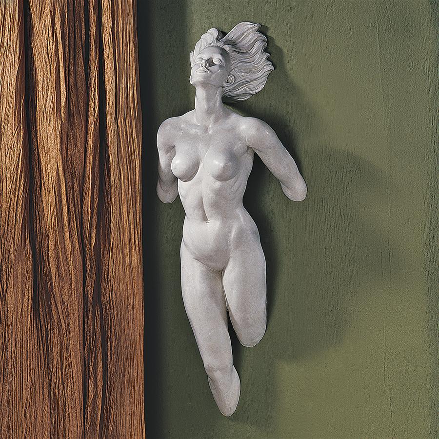 Stepping Out Nude Wall Sculpture