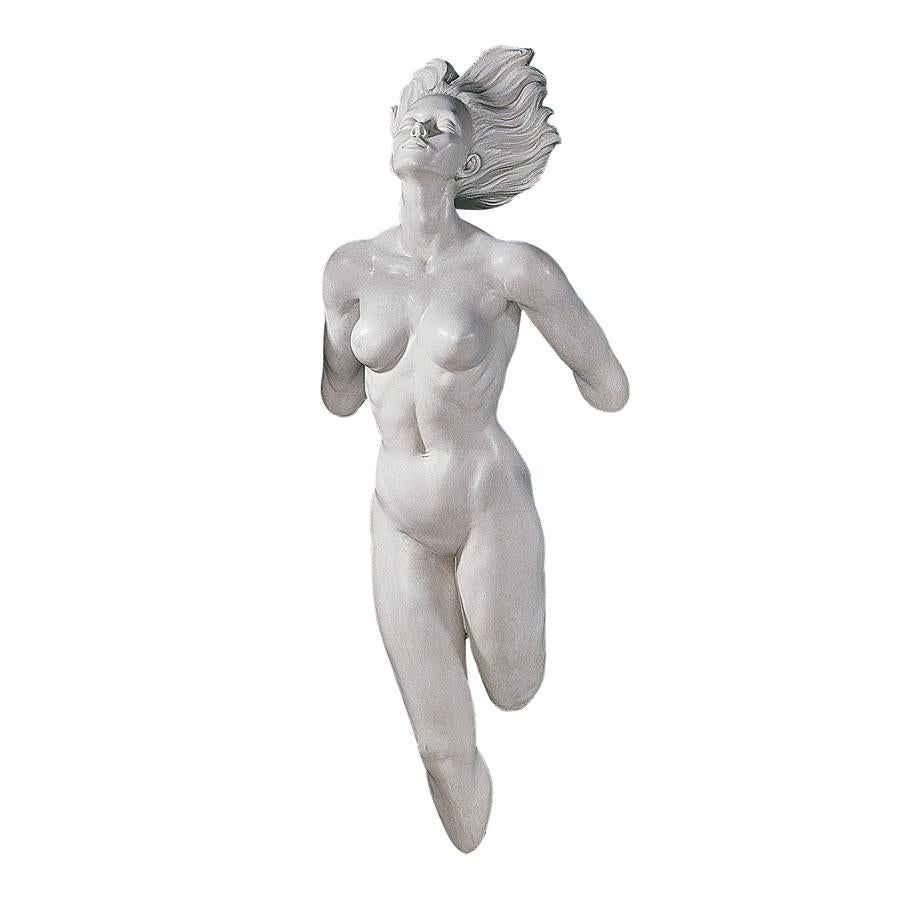 Stepping Out Nude Wall Sculpture