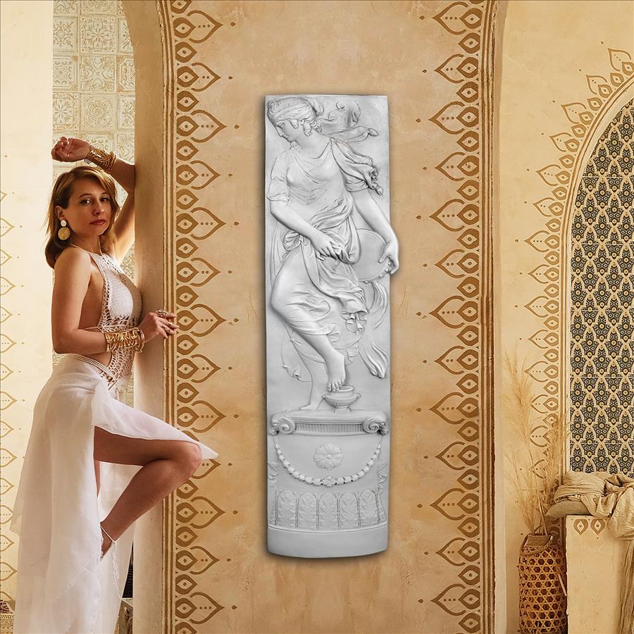 Dionysia Festival Maiden Wall Friezes: Dancer with Tambourine