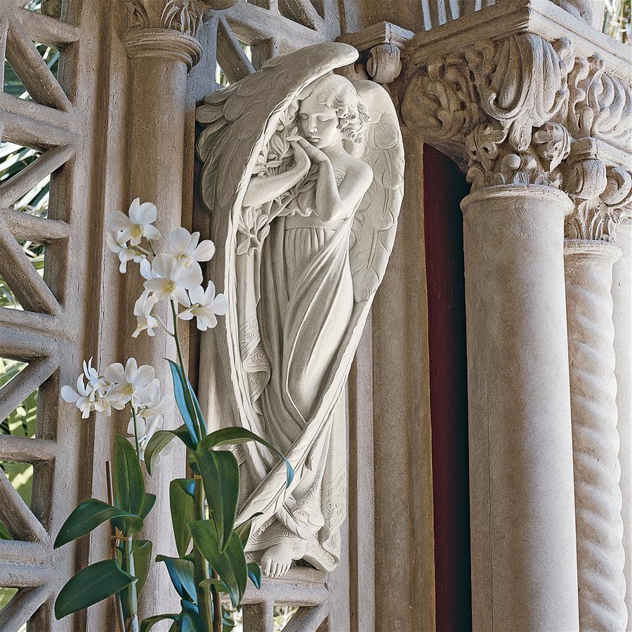 Santa Croce Angel Wall Sculpture: Medium