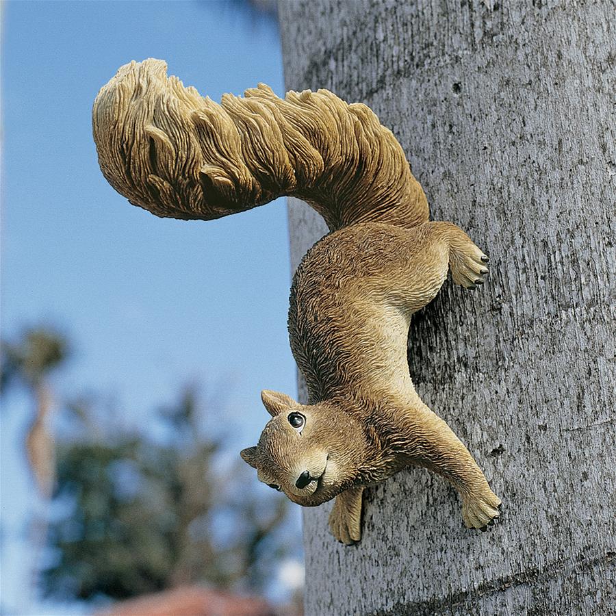 Simone the Squirrel Hanging Sculpture