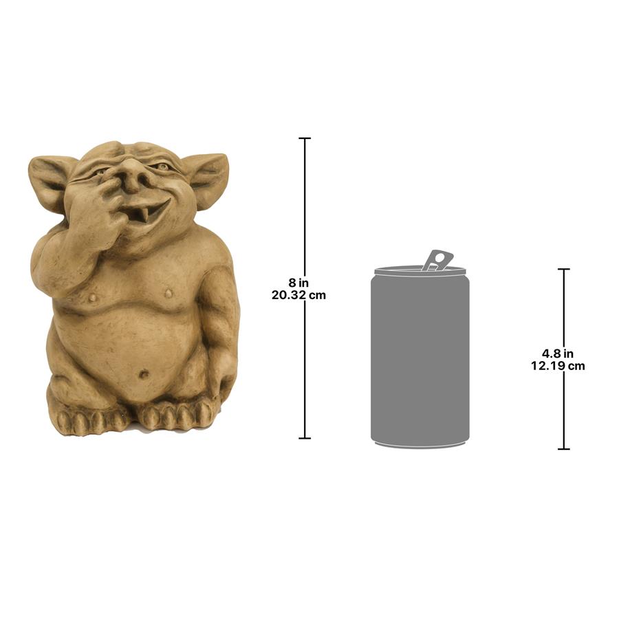 The Picc-a-Dilly Nose Gargoyle Statue: Medium