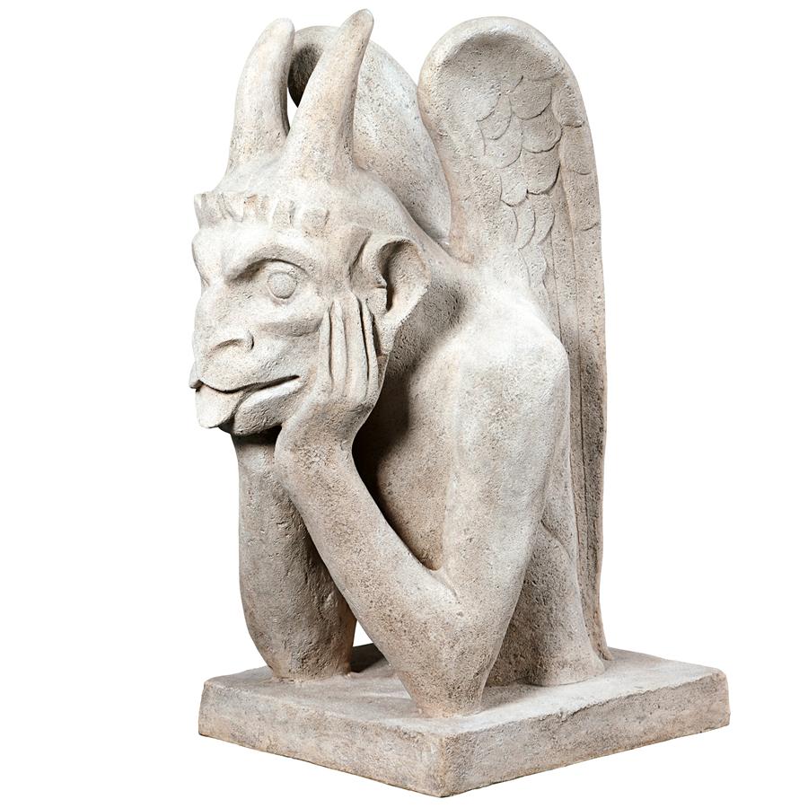 Spitting Gargoyle of Notre Dame, Paris Statue