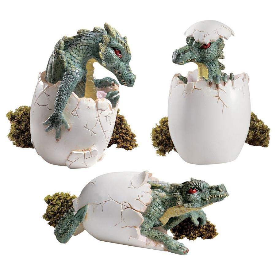 The Desktop Dragon Hatchlings: Set of Three