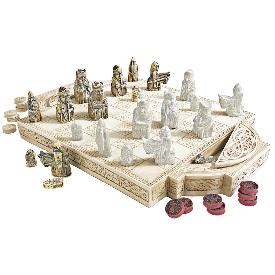 Isle of Lewis Chess Set and Board