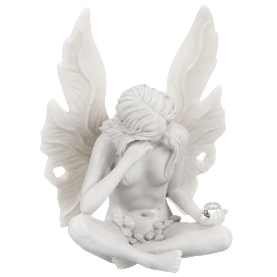 The Secret Garden Fairies: Gazing Fairy Statue