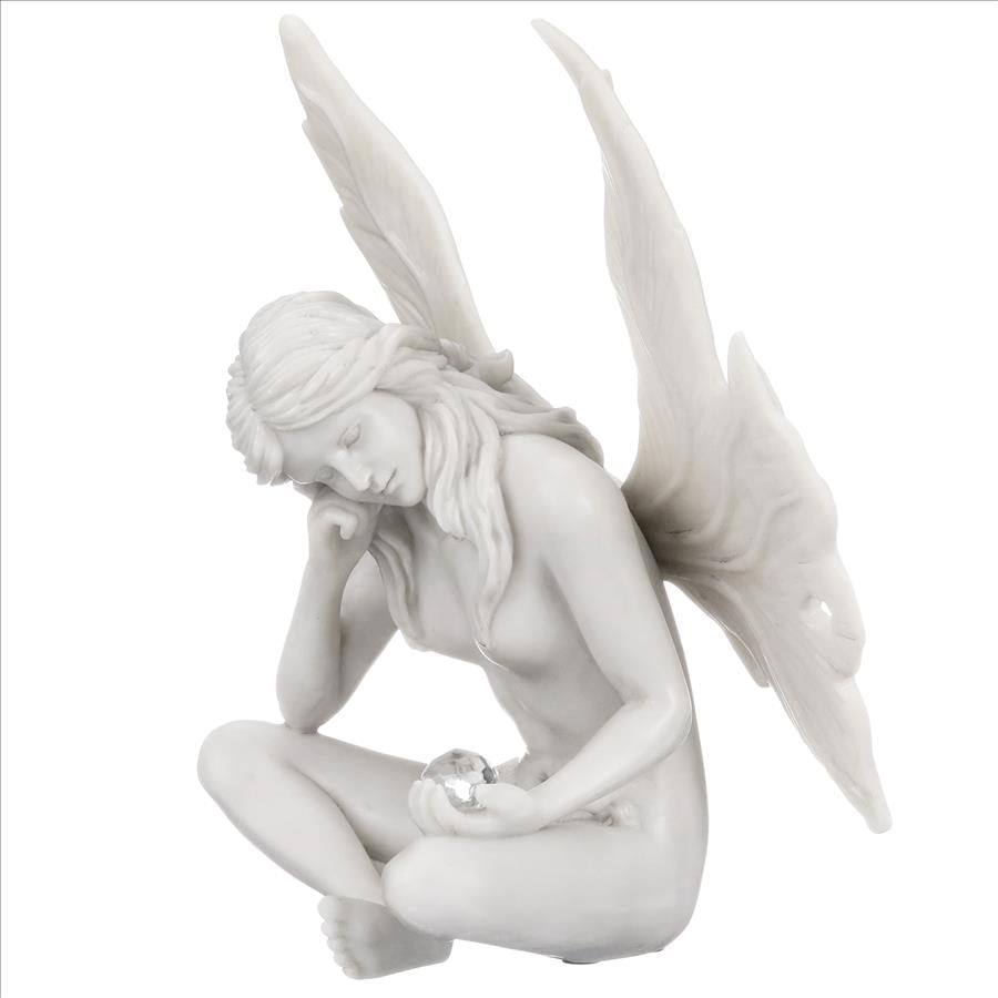 The Secret Garden Fairies: Gazing Fairy Statue