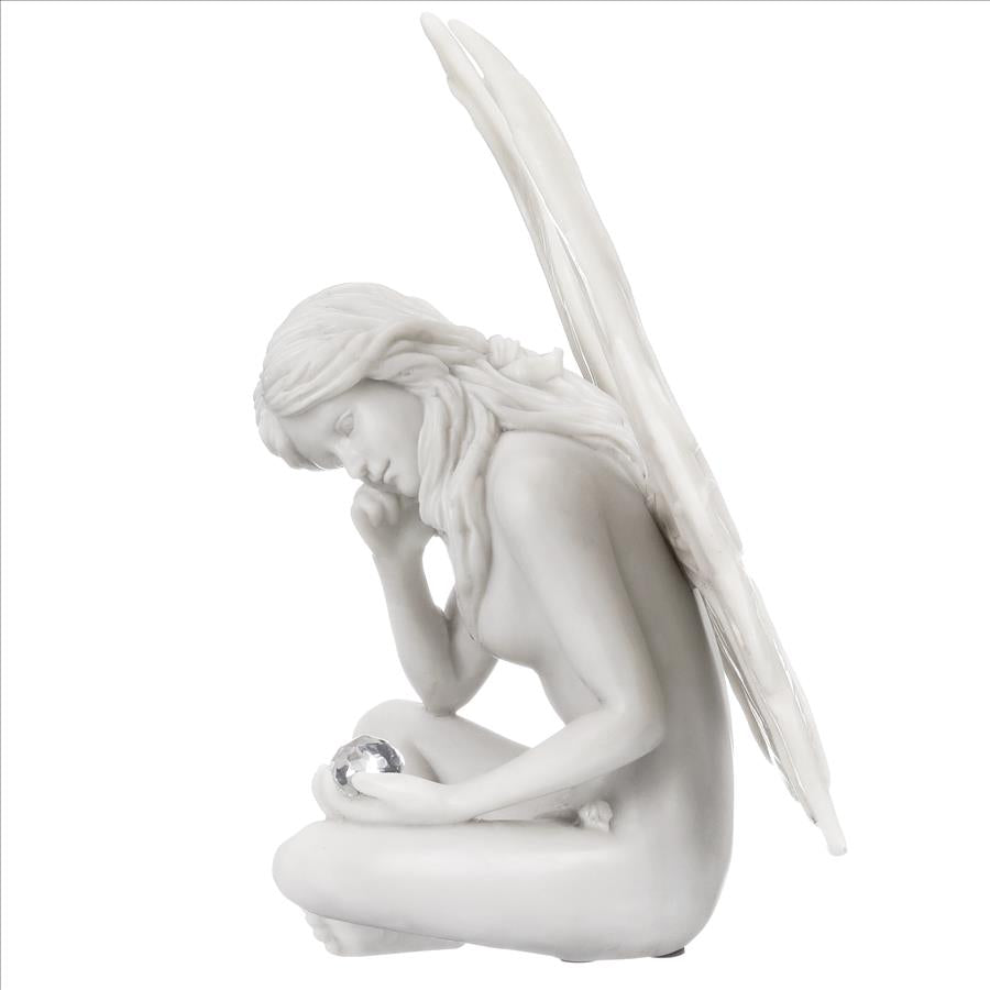 The Secret Garden Fairies: Gazing Fairy Statue