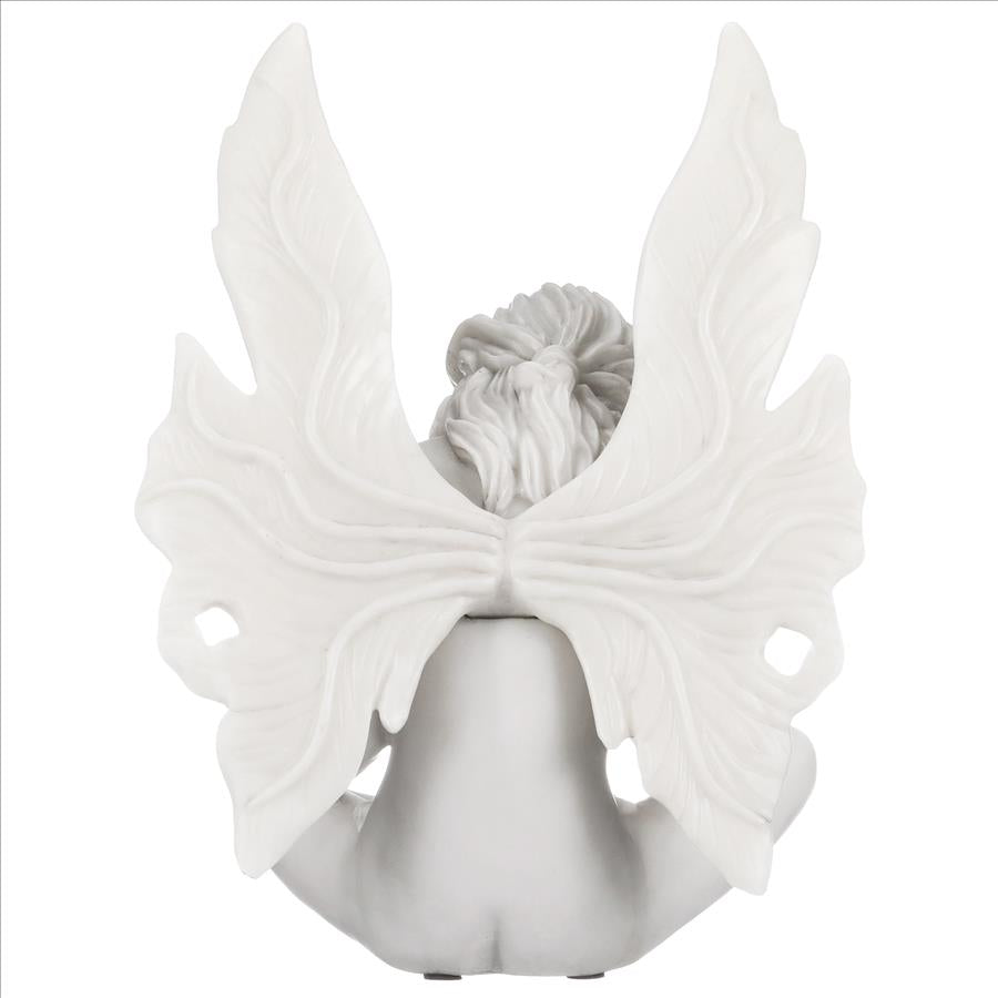 The Secret Garden Fairies: Gazing Fairy Statue