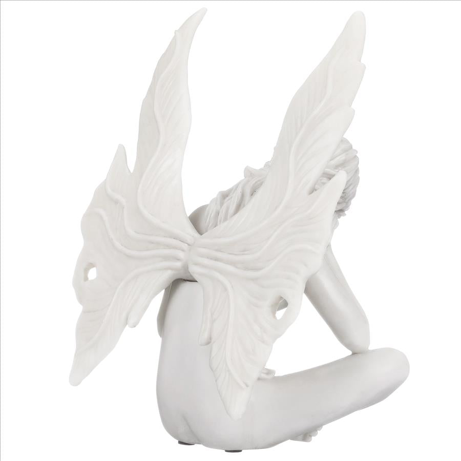 The Secret Garden Fairies: Gazing Fairy Statue