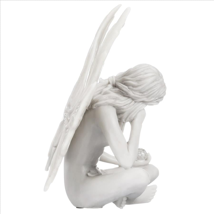 The Secret Garden Fairies: Gazing Fairy Statue