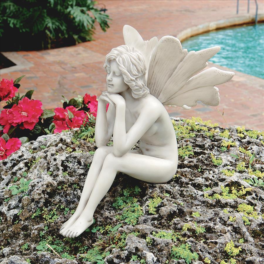 The Secret Garden Fairies: Pondering Fairy Statue