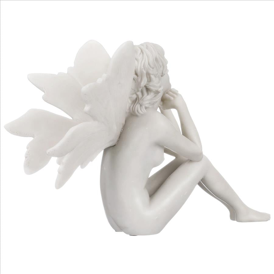 The Secret Garden Fairies: Pondering Fairy Statue