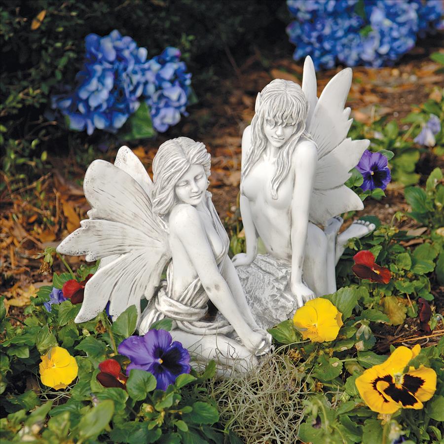 The Enchanted Garden Fairies Sculpture: Marilee