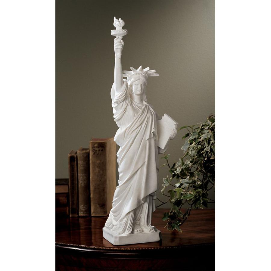 Liberty Enlightening the World Bonded Marble Resin Statue