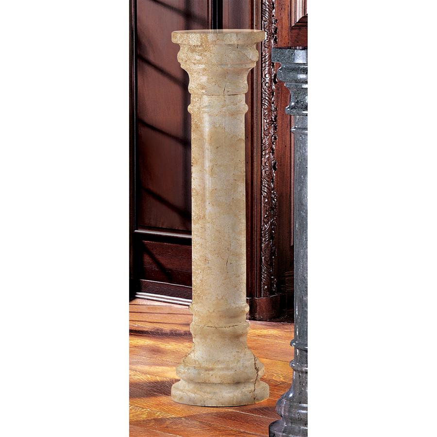 Verona Solid Marble Column: Large