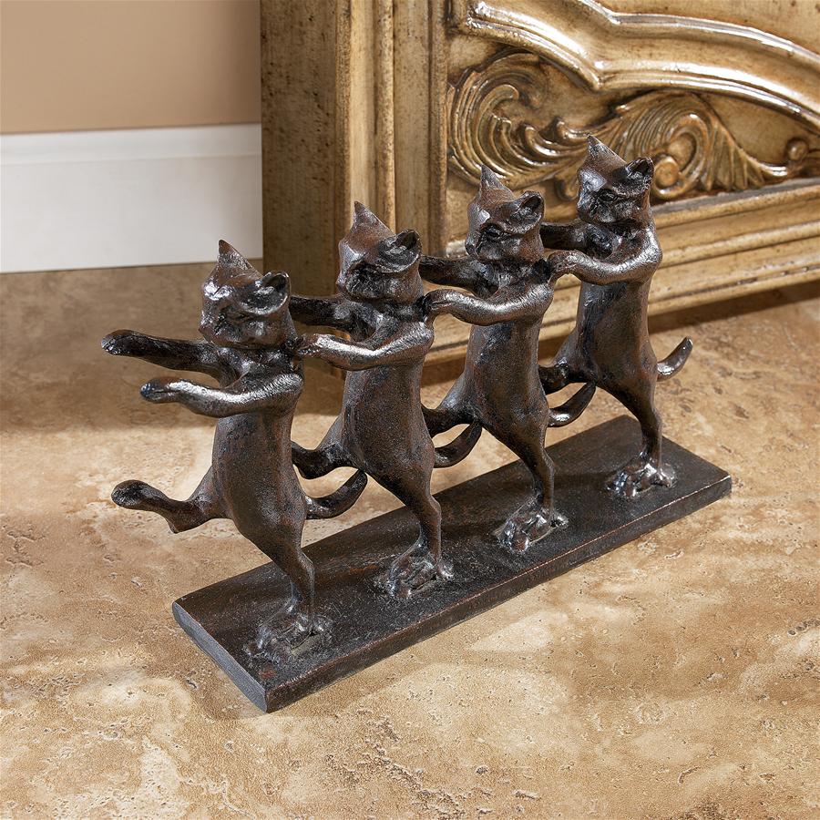 Chorus Line Cats Cast Iron Statue