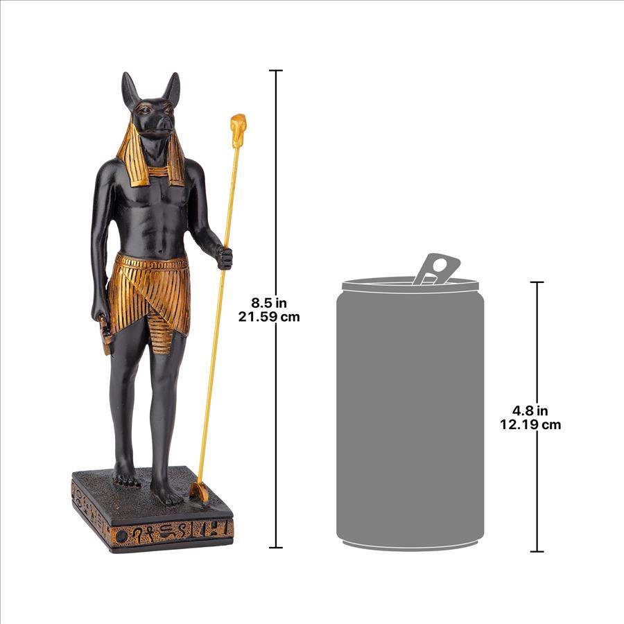 Anubis the Egyptian Jackal God Statue