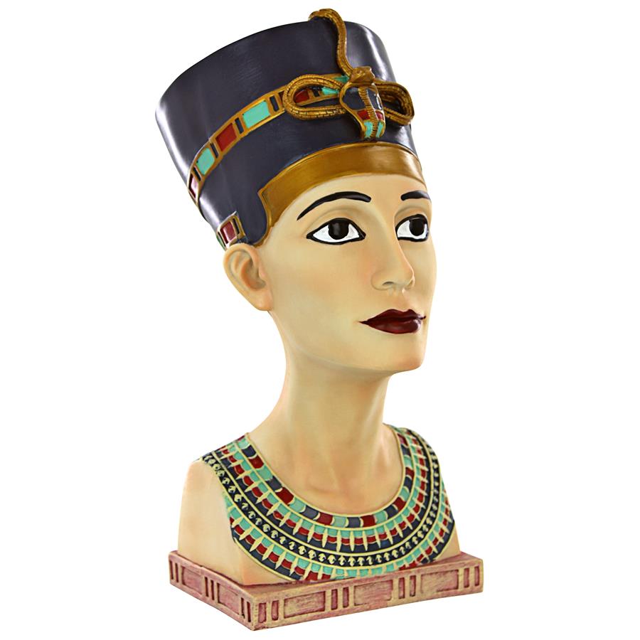 Egyptian Queen Nefertiti Royal Bust: Large