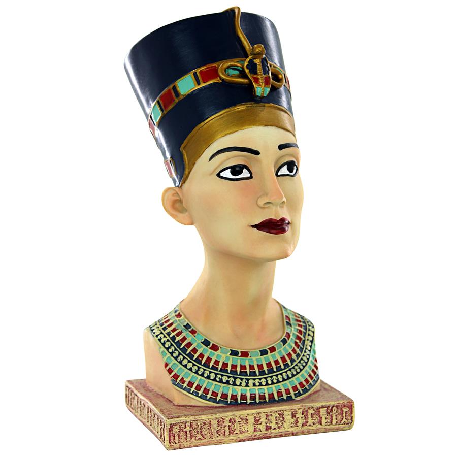 Egyptian Queen Nefertiti Royal Bust: Medium