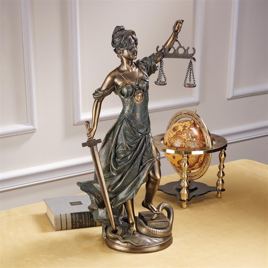 Goddess of Justice Themis Statue: Large