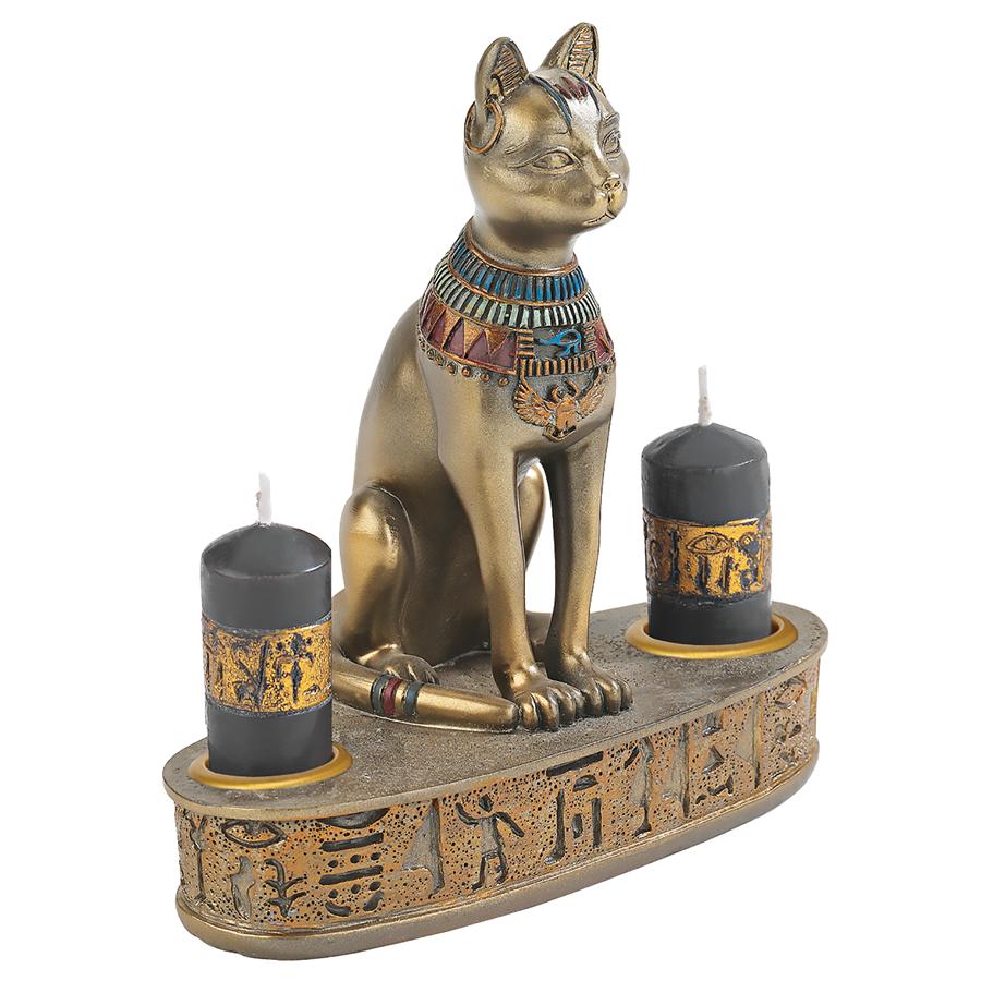 Altar of the Goddess Bastet Candleholder: Each