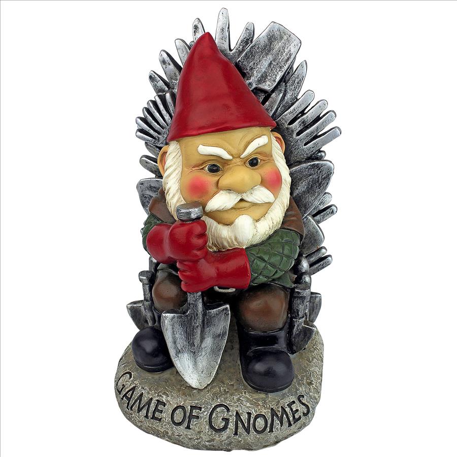 Game of Gnomes Garden Gnome Statue