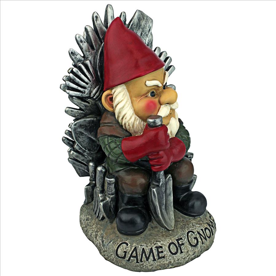 Game of Gnomes Garden Gnome Statue