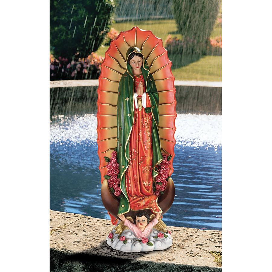 The Virgin of Guadalupe Religious Statue: Medium