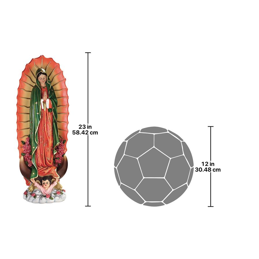 The Virgin of Guadalupe Religious Statue: Medium