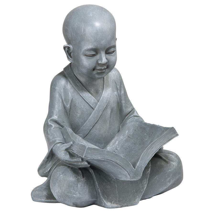 Baby Buddha Studying the Five Precepts Statue