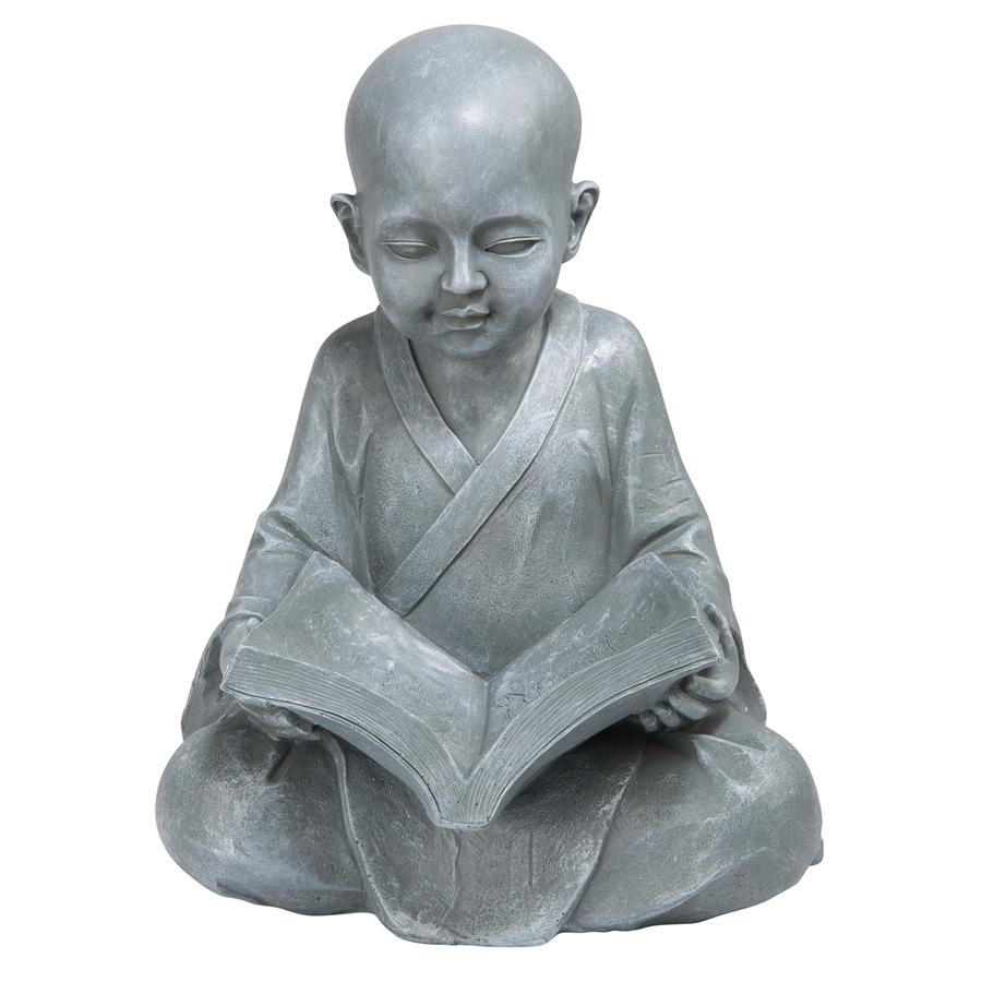 Baby Buddha Studying the Five Precepts Statue