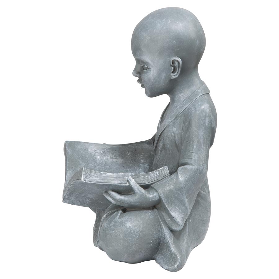 Baby Buddha Studying the Five Precepts Statue