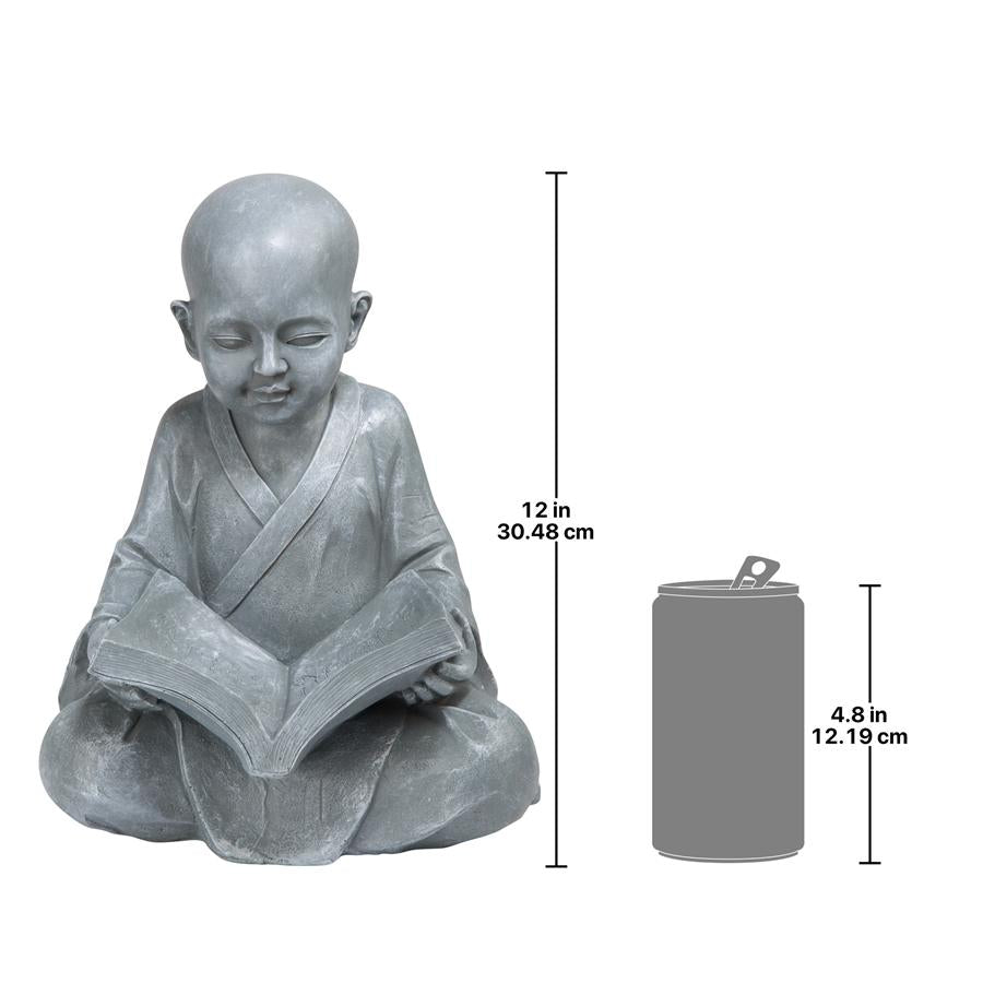 Baby Buddha Studying the Five Precepts Statue