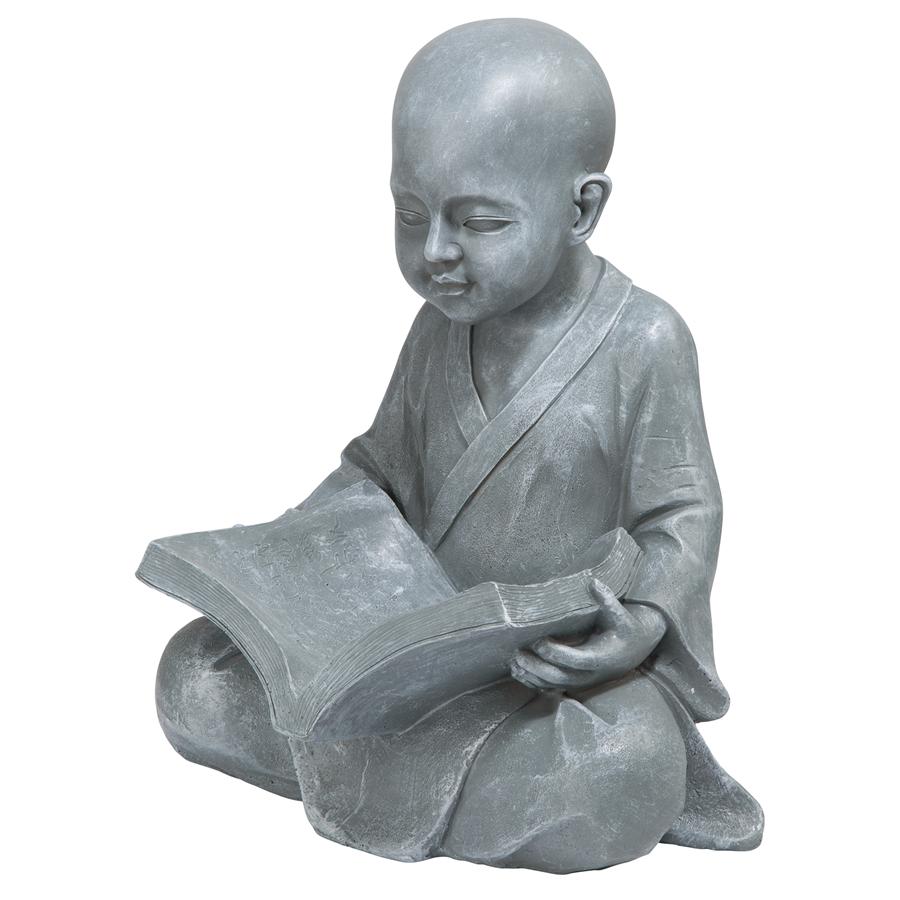 Baby Buddha Studying the Five Precepts Statue