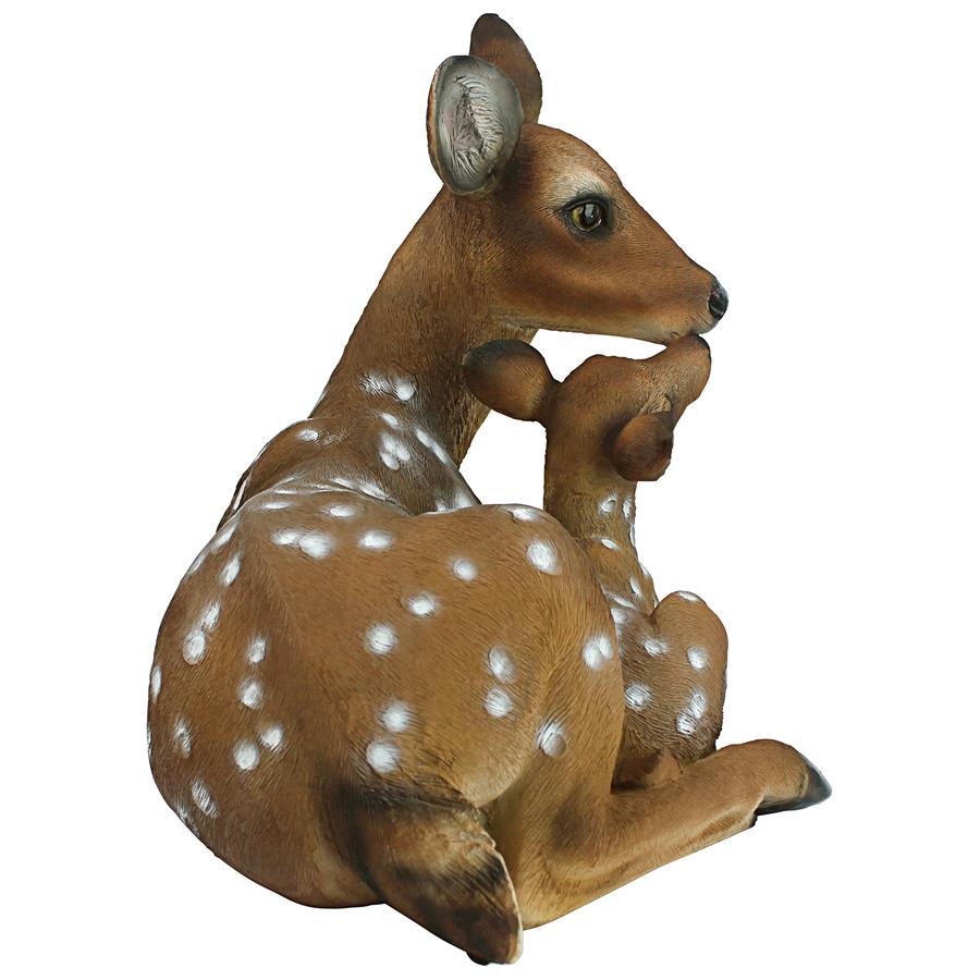 Mother's Love Doe and Fawn Statue: Large