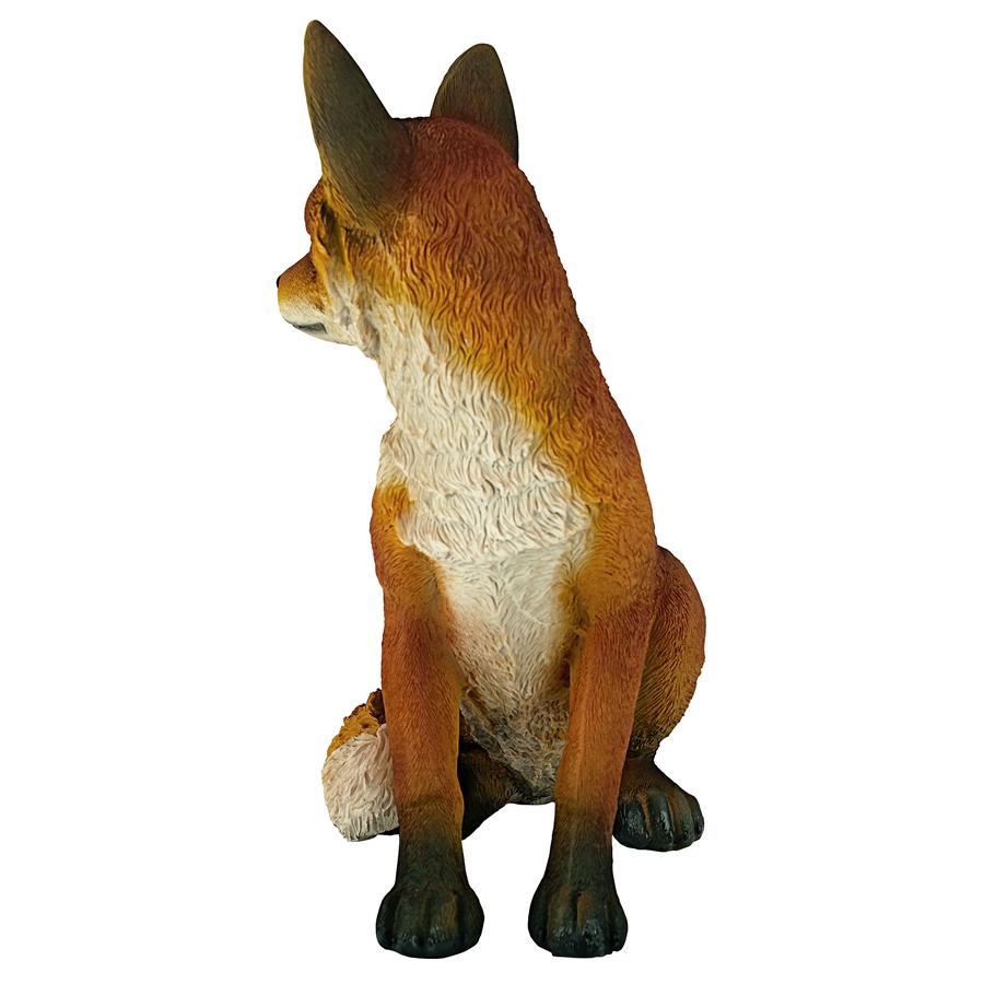 Woodie, the Woodland Fox Garden Statue