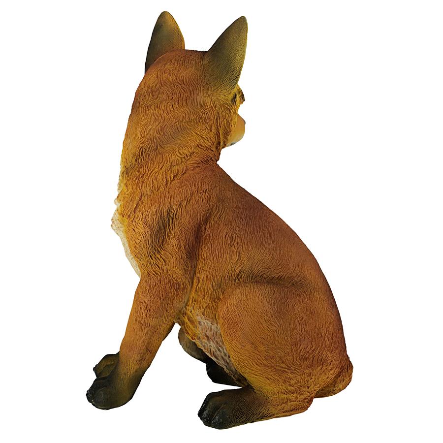 Woodie, the Woodland Fox Garden Statue