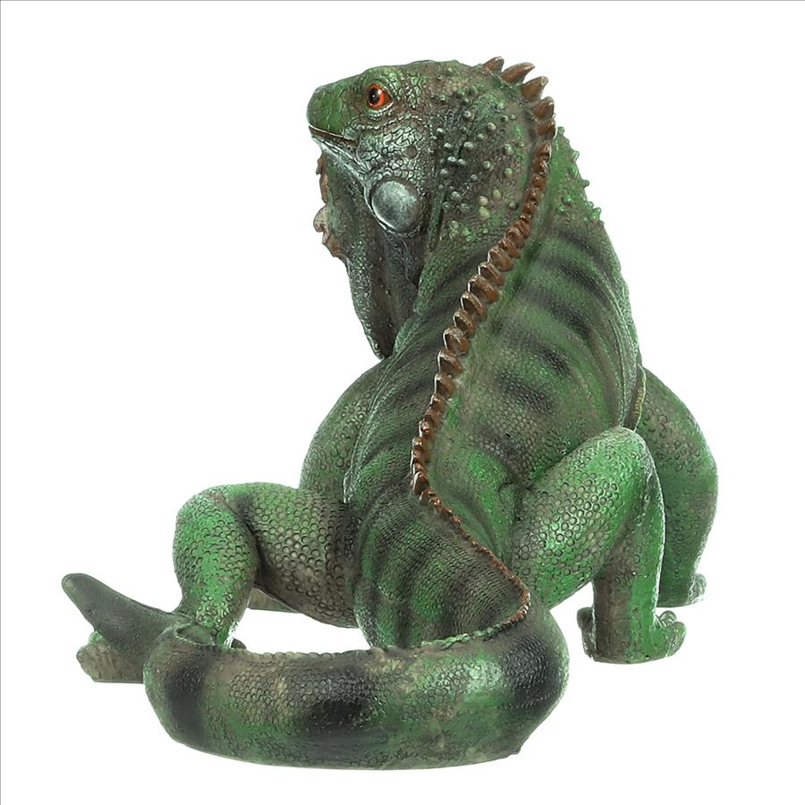 Iggy the Iguana Lizard Statue: Large